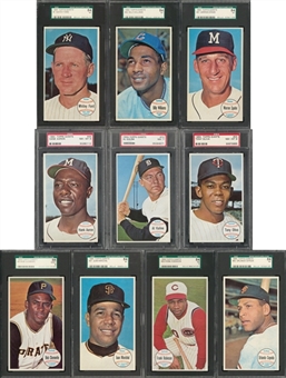 1964 Topps Giants Collection (100+) Including Signed Cards (46) - Beckett